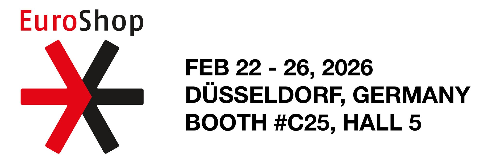 Euroshop stand banner