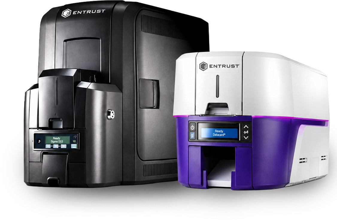 Entrust desktop card issuance printers